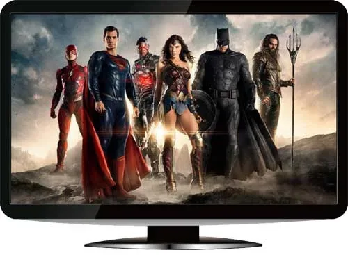 Film illustreret på TV