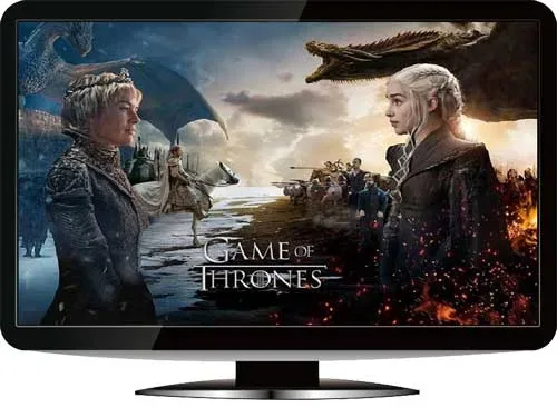 TV-serier på skærm